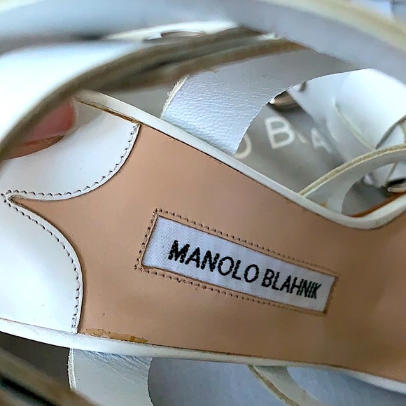 MANOLO BLAHNIK Oceailono Sandals - Picture 3 of 7